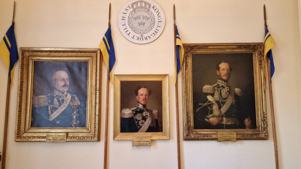 Tre sekundchefer under 1800-talet da K1 var ett Lansiarregemente